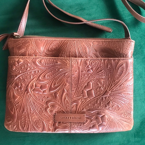Lucky Brand cross body bag - Picture 1 of 10